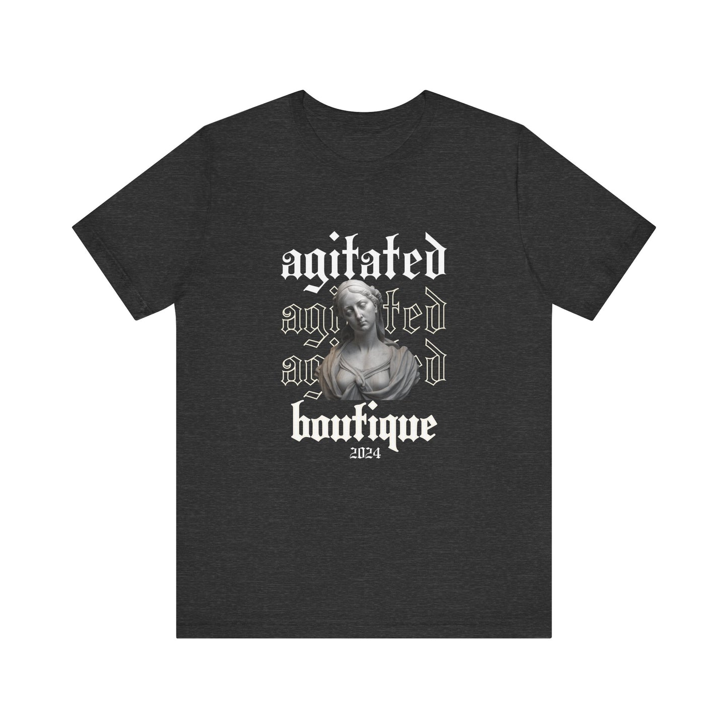 Agitated Boutique 2024 Unisex Jersey Short Sleeve Tee