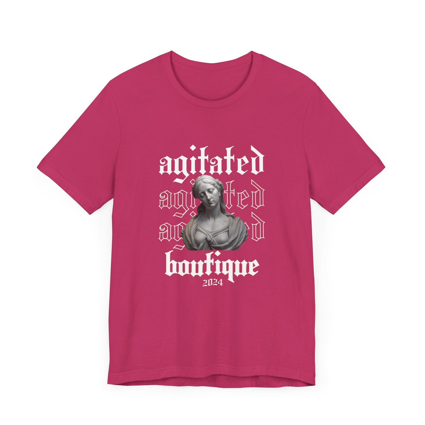 Agitated Boutique 2024 Unisex Jersey Short Sleeve Tee