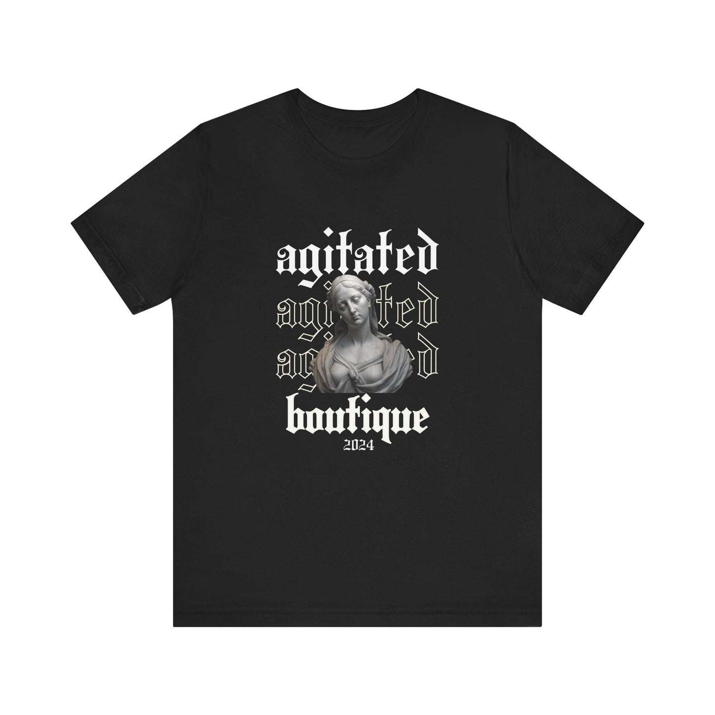 Agitated Boutique 2024 Unisex Jersey Short Sleeve Tee