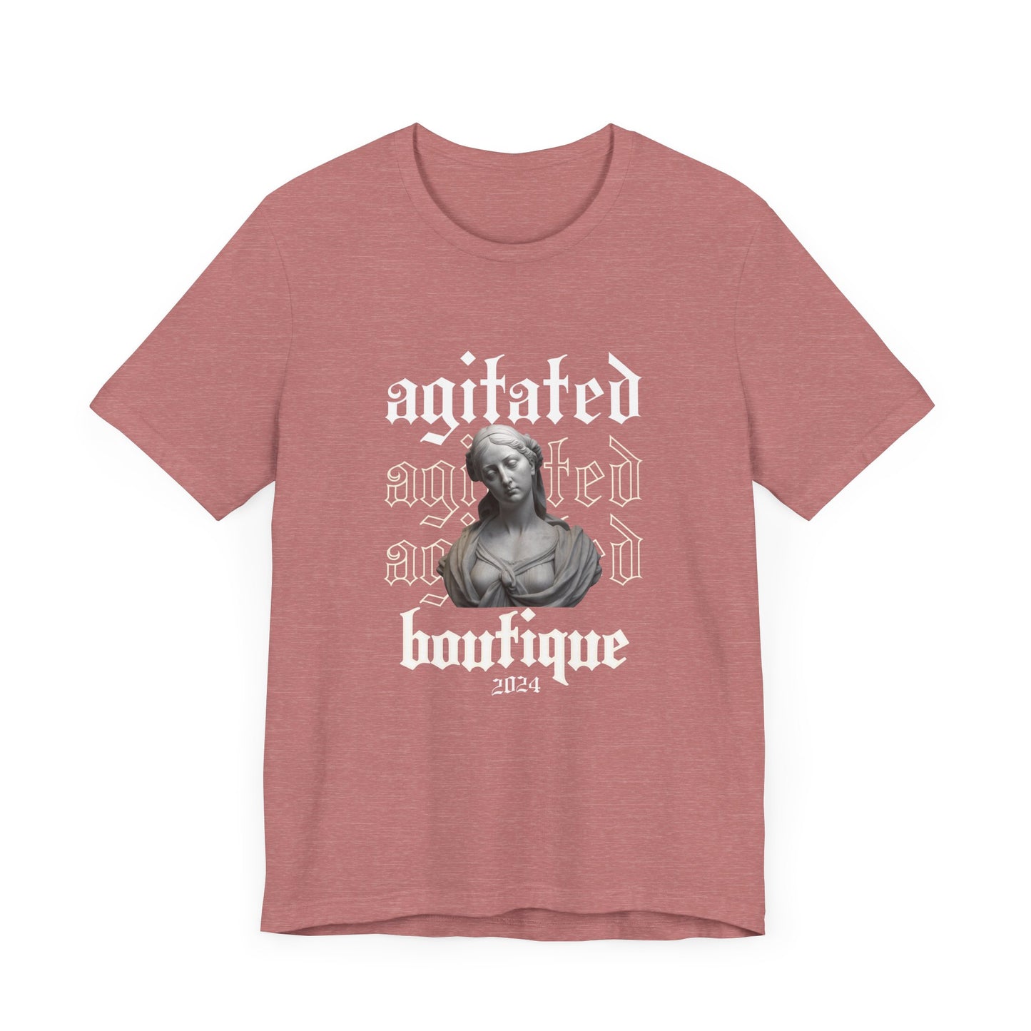 Agitated Boutique 2024 Unisex Jersey Short Sleeve Tee