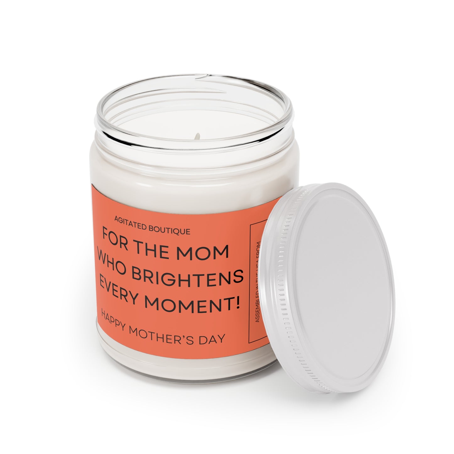 For the mom who brightens every moment! Happy Mother's Day Soy Candle, 9oz Candles, 9oz