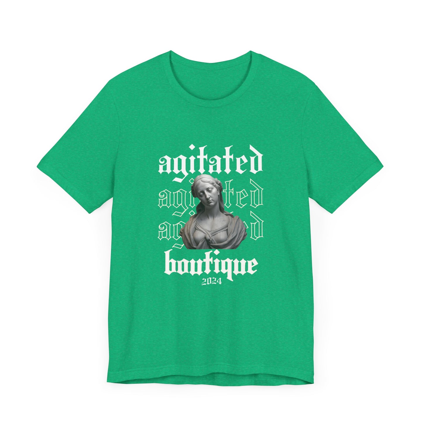 Agitated Boutique 2024 Unisex Jersey Short Sleeve Tee